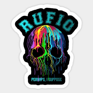 Rufio Therapy Rap Sticker